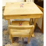 Childs Noddy desk and chair