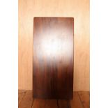 Mid Century oiled iroko laboratory table top (2 items)