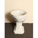 Art Deco porcelain Royal Venton toilet pan W: 35 cm