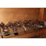 Assortment of bakelite lever handles (10 items)
