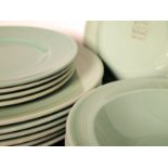 1940's glazed Beryl Ware iconic pale green earthenware dinner crockery H : 23 W : 16 cm (16