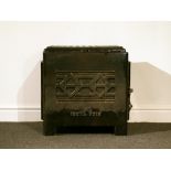 Ideal Bois enamel finish stove H: 53 W: 56 cm