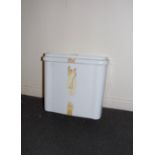 Art Deco style porcelain closed coupled cistern