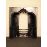 Strawberry Hill Gothic hob fireplace insert H: 91 W: 87 cm