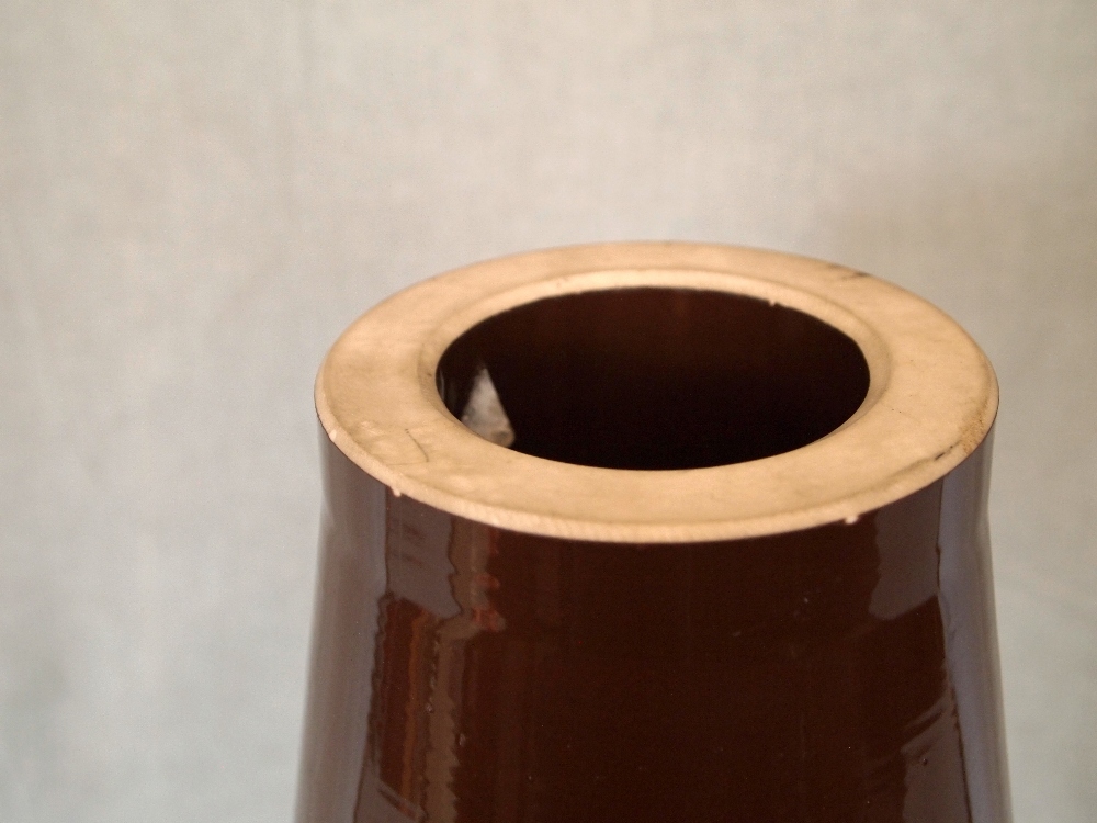 Brown ceramic insulator - Image 2 of 2