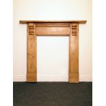 ***WITHDRAWN*** Victorian simple pine fire surround H: 118 W: 127