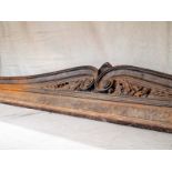 Cast iron door pediment H: 28 L: 220 W: 8.