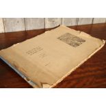 Victorian portfolio of sketches of Bristol from the 17th/18th centuries by F.