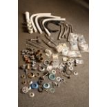 Assortment of plumbing fittings