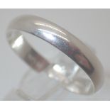 Sterling silver stamped 925 wedding band