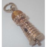 9ct gold vintage lighthouse charm