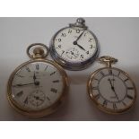 Three pocket watches, Avia,