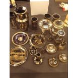 Large collection of Limoges and Chokin ware