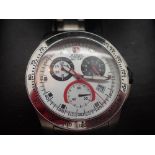 Swiss Army gents wristwatch in aluminium case