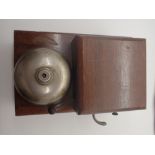 Vintage wall mounted railway bell