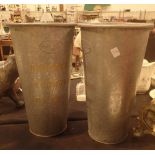 Two Harrods flower buckets,