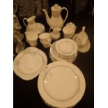 Royal Doulton Allegro pattern tea and dinnerware,