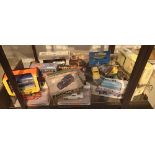 Fifteen boxed diecast, Corgi, Matchbox, Lledo, Dinky etc including buses, cars,