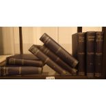 Eight Edwin Waugh volumes,