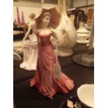 Coalport figure, Jacqui, limited edition 416/500,