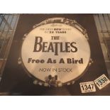 Beatles Free as a Bird, 12" advertising