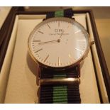 New boxed Daniel Wellington wristwatch