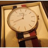 New boxed Daniel Wellington wristwatch