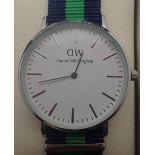 New boxed Daniel Wellington wristwatch