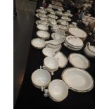 Substantial Wedgwood Icarus pattern dinner service