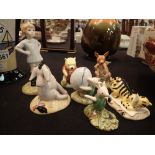 Seven Royal Doulton Walt Disney figurines,