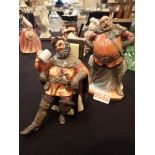 Two Royal Doulton figurines,