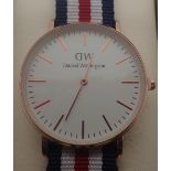 New boxed Daniel Wellington wristwatch