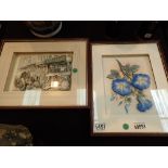 Two framed and glazed 3D Anton Pieck pictures,