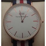 New boxed Daniel Wellington wristwatch