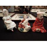 Three Royal Doulton figurines, HN1793 This Little Pig,