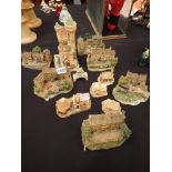 Collection of Lilliput Lane cottages,