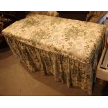 Large vintage pine blanket box with cover,