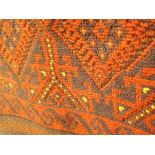 Brand new Indian hand knitted woollen meshwari runner,