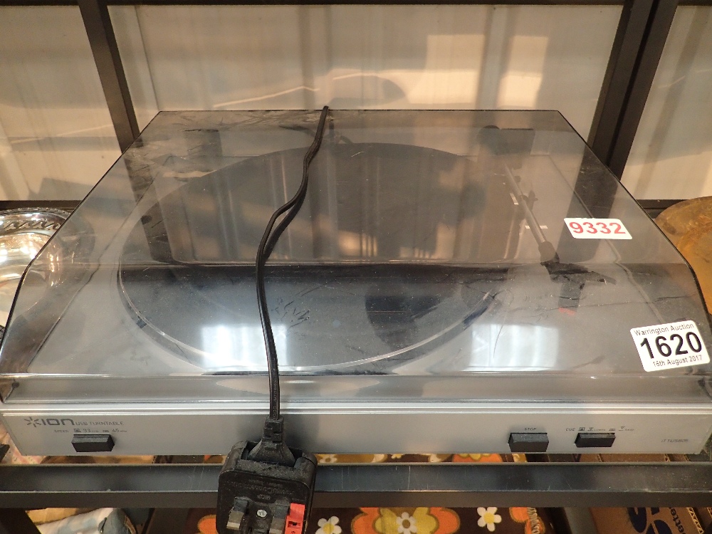 Ion USB turntable