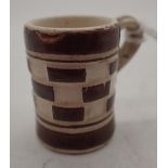 Royal Doulton miniature tankard, H: 24mm