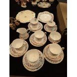 Windsor tea service, Spring Meadow patte