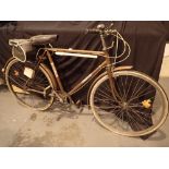 Raleigh gents bronze coloured road bike