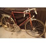 Raleigh red gents racing Stratus bicycle