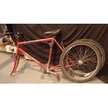 Raleigh Firefly gents mountain bike with two detached wheels