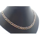 9ct gold chain, 30g,