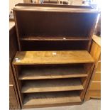 Two bookcases,