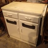 1940s kitchen unit with lifting flap