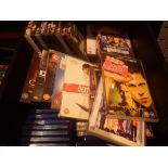 Box of mixed DVDs 70+ including Evan Almighty, A Team, Dexter,