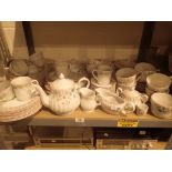 Wood and Sons Spring Fields tea and dinner set, cups, plates, tureens,