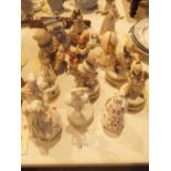 Box of musical ceramic items